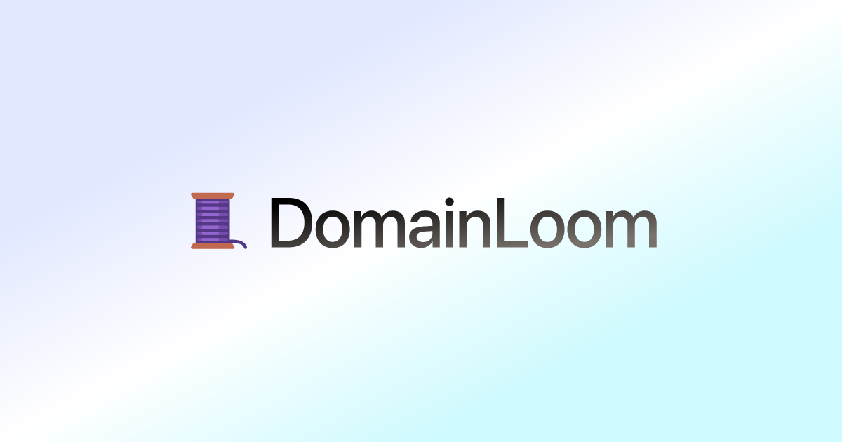 DomainLoom screenshot